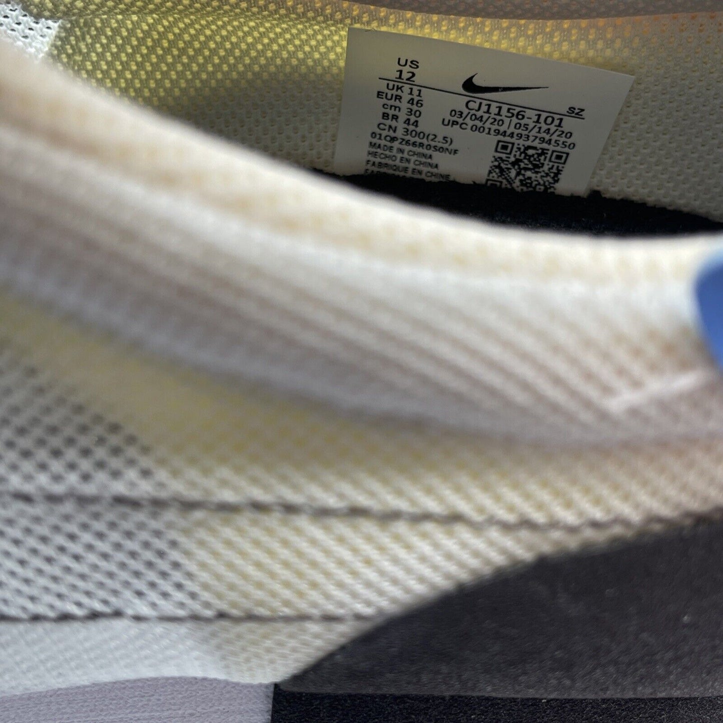 Size 12 - Nike Daybreak-Type White University Blue Suede Leather (CJ1156-101)