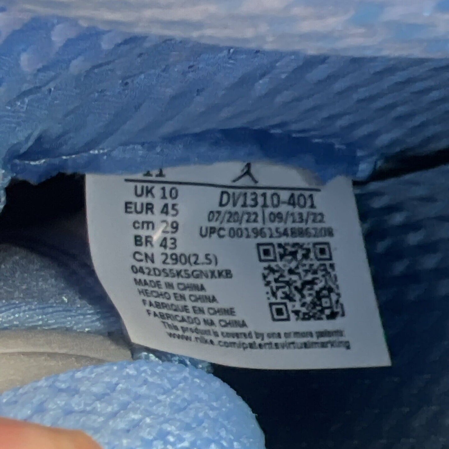 Size 11 - Jordan 5 Retro SE Mid UNC Black Grey Suede Blue (DV1310-401)