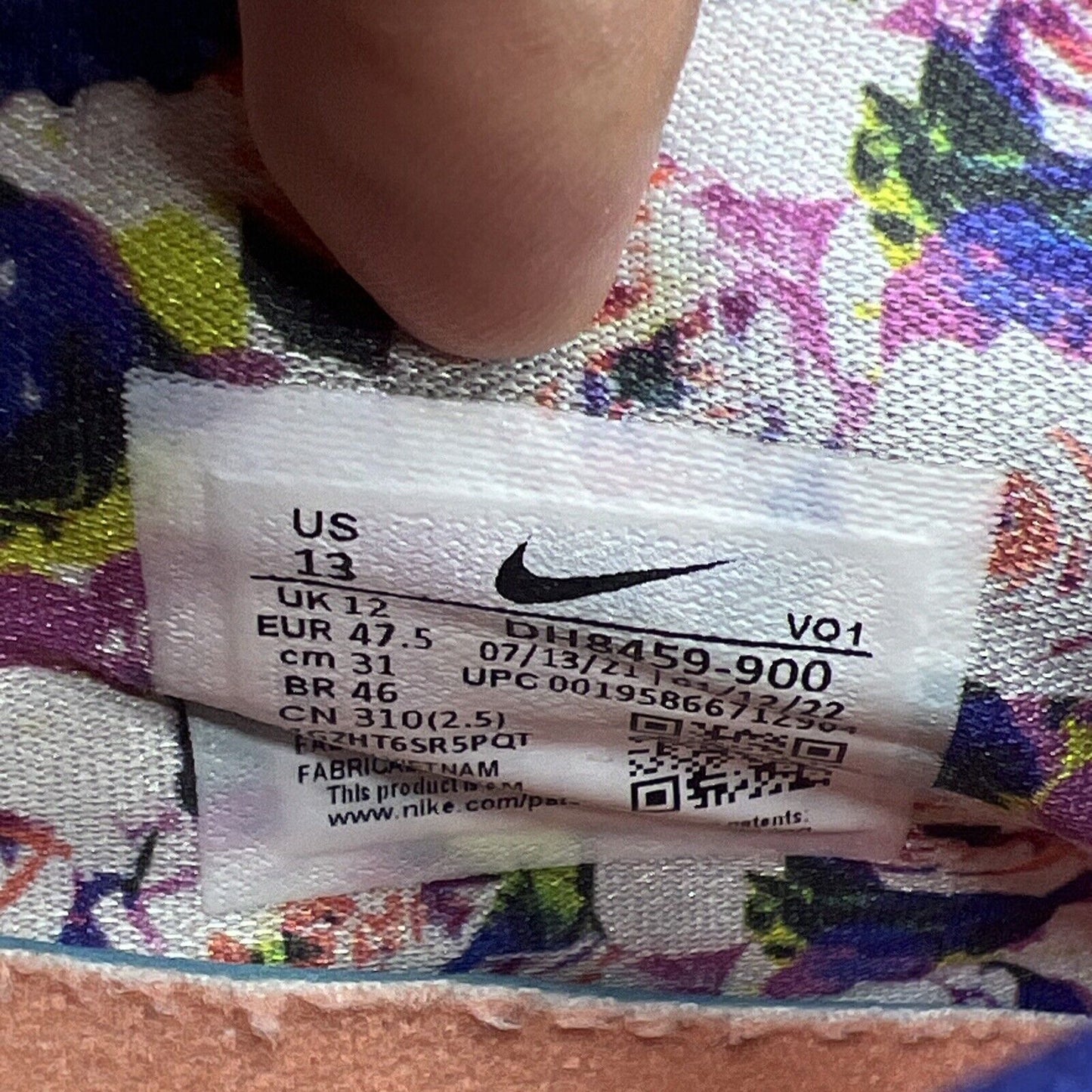 Size 13 - Nike LeBron 19 EP Valentine's Day Mint Purple Pink Blue (DH8459-900)