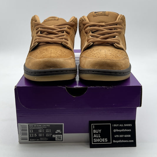 Size 11 - Nike Dunk Pro SB Low Wheat Mocha (BQ6817-204)