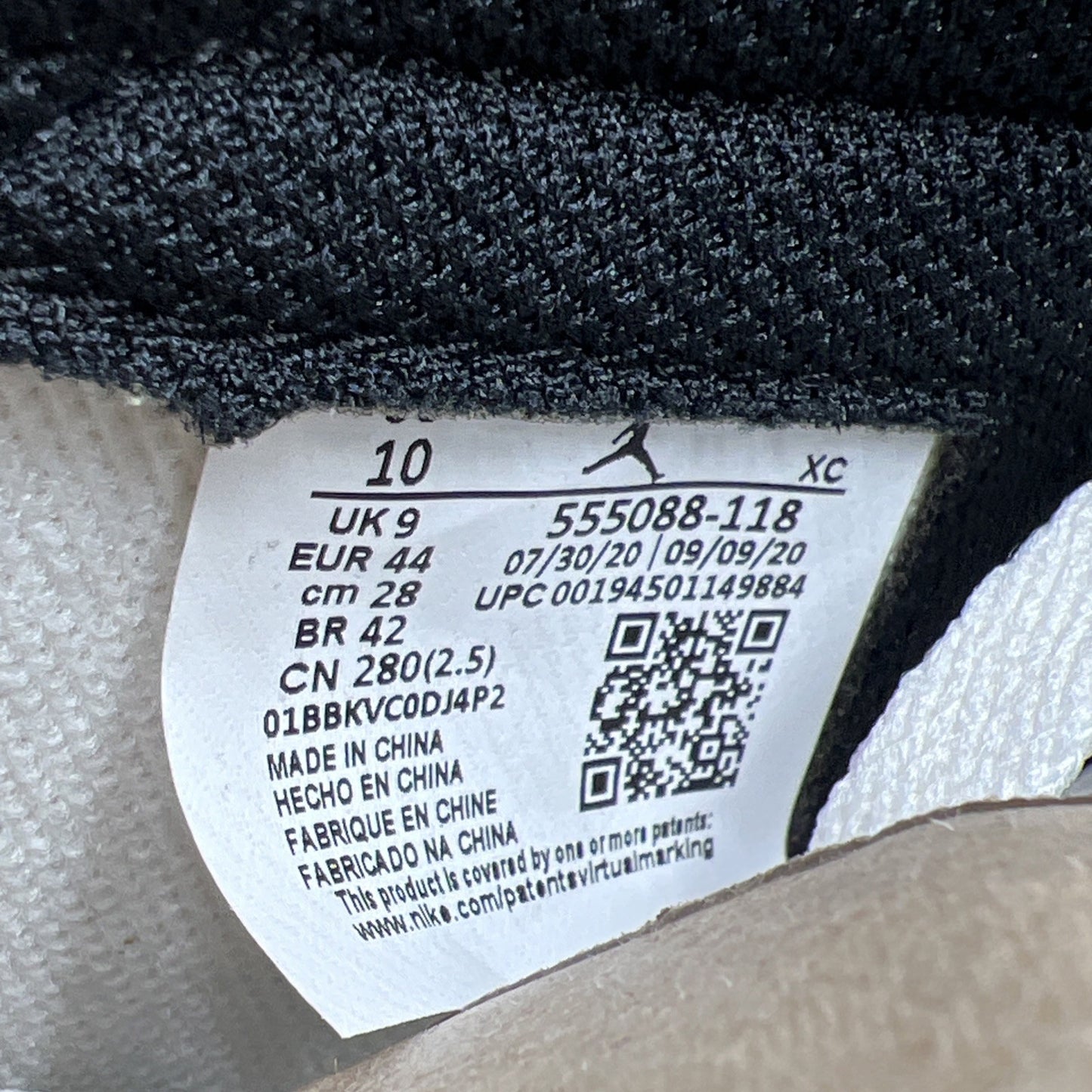 Size 10 - Air Jordan 1 Retro High OG Volt (555088-118)