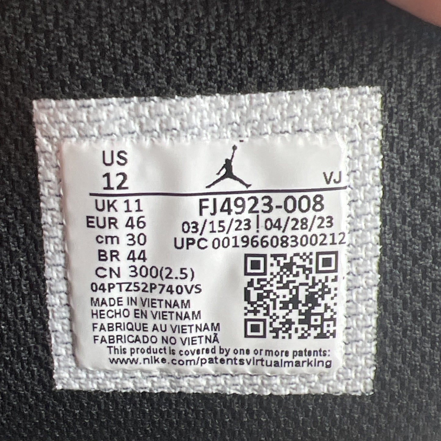 Size 12 - Air Jordan 1 Mid SE Fat Tongue Vivid Orange Black (FJ4923-008)
