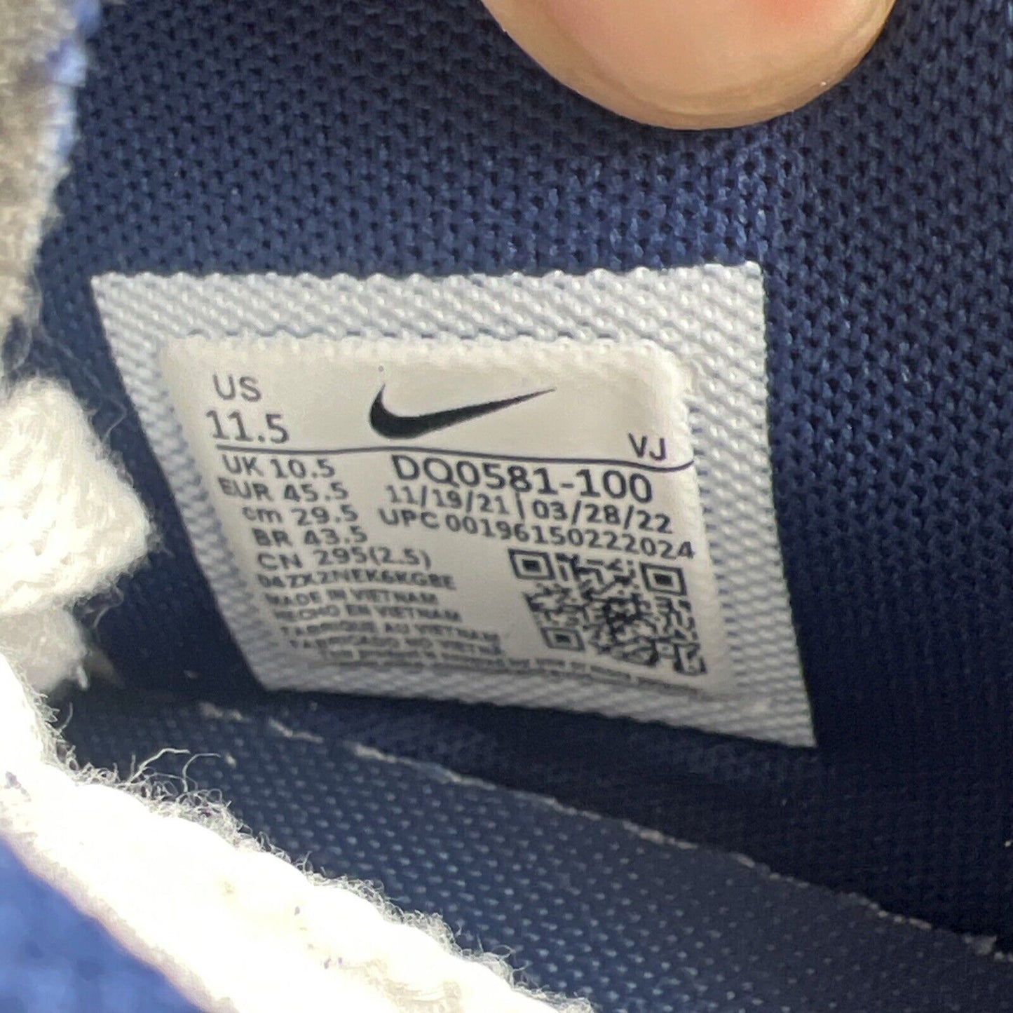 Size 11.5 - Nike sacai x Zoom Cortez SP OG (DQ0581-100)