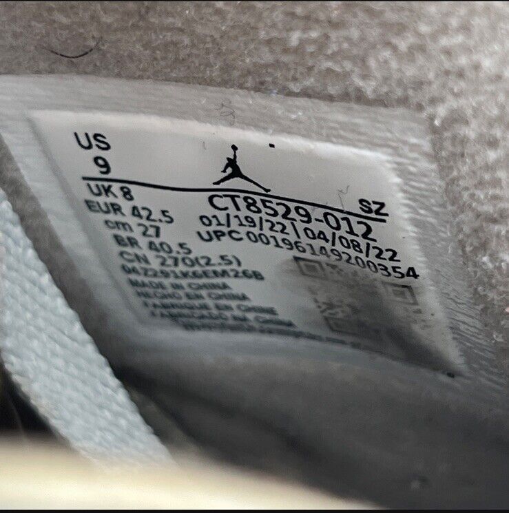 Size 9 - Jordan 6 Retro Mid Georgetown Suede Navy (CT8529-012)