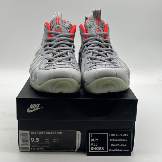 Size 9.5 - Nike Air Foamposite Pro Premium Pure Platinum (616750-003)