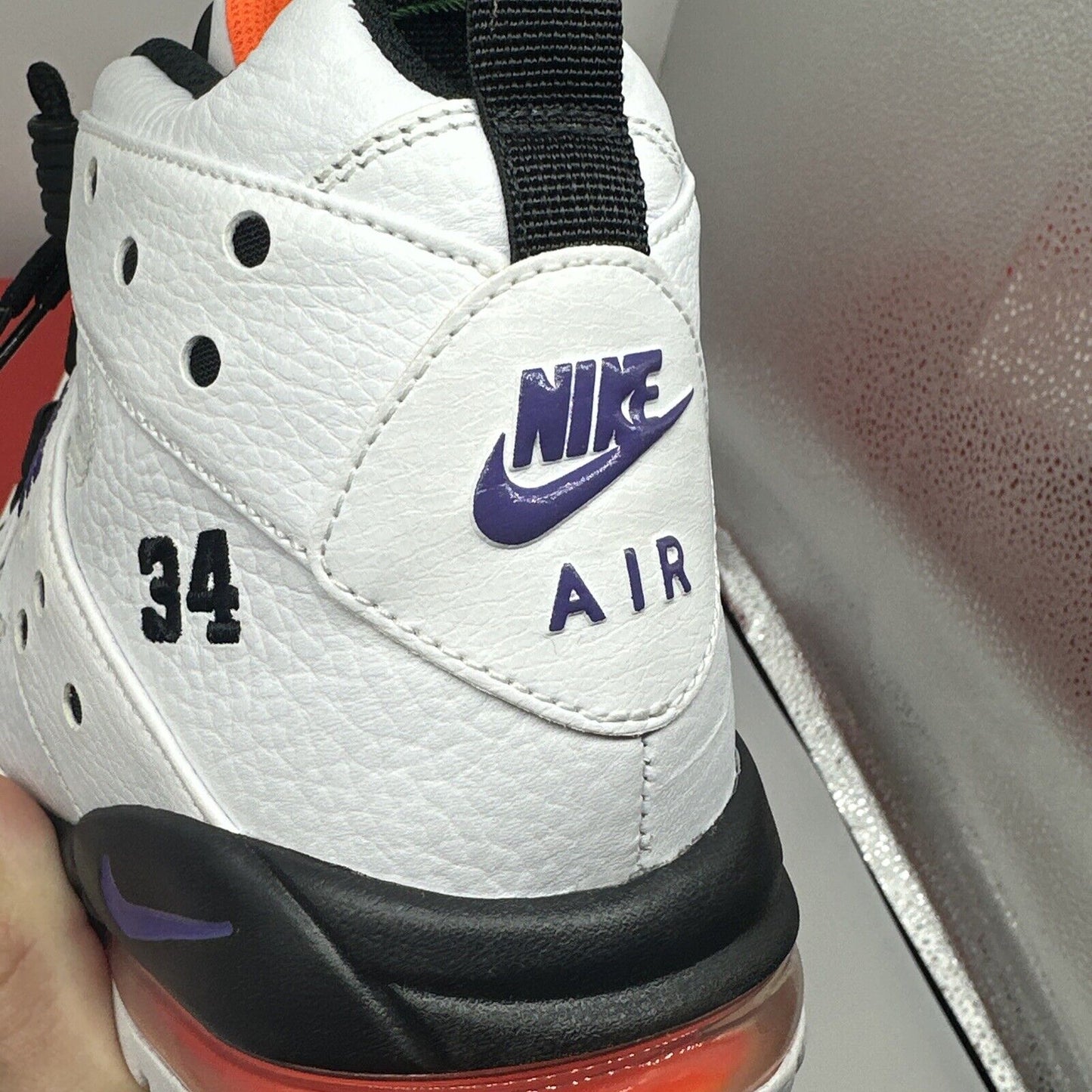 Size 10.5 - Nike Air Max CB 94 Suns 2022 White Orange Purpel Premium Leather