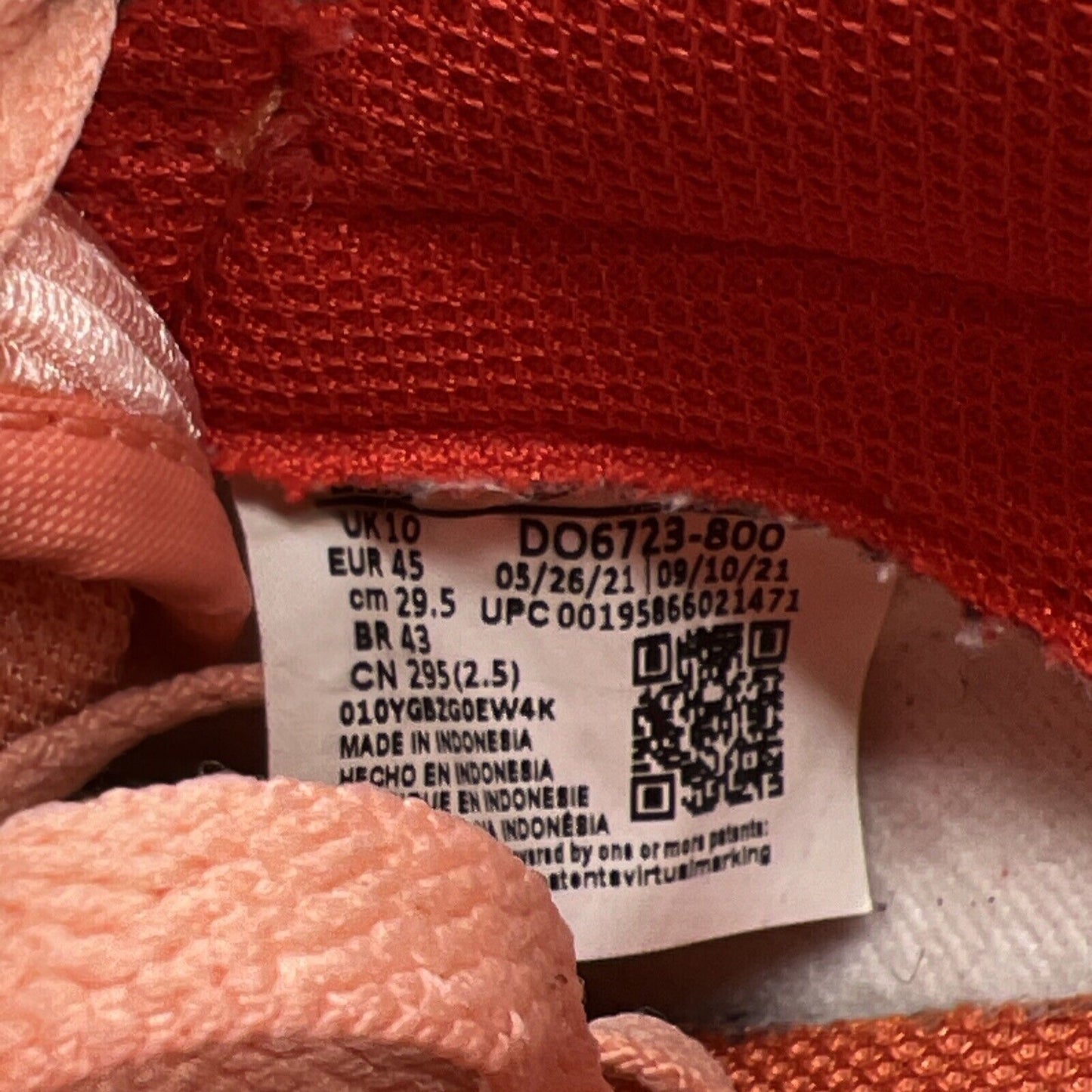 Size 12.5 - Nike Dunk Low Winter Solstice W Orange Sure Leather (DO6723-800)
