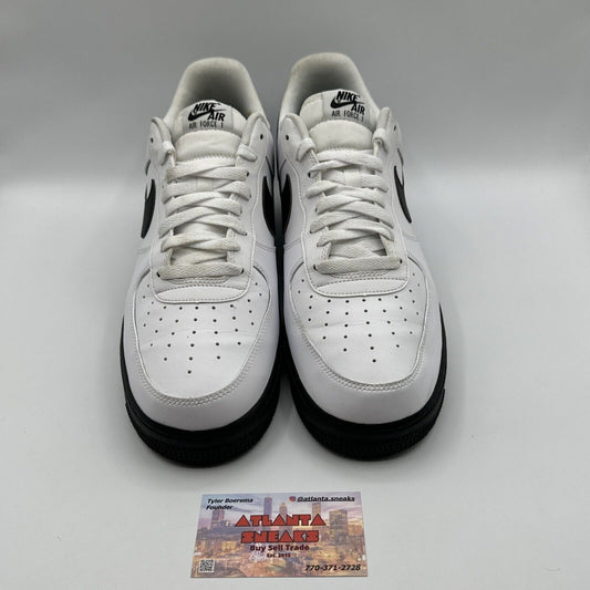Size 12 - Nike Air Force 1 Low White Black Sole 2020