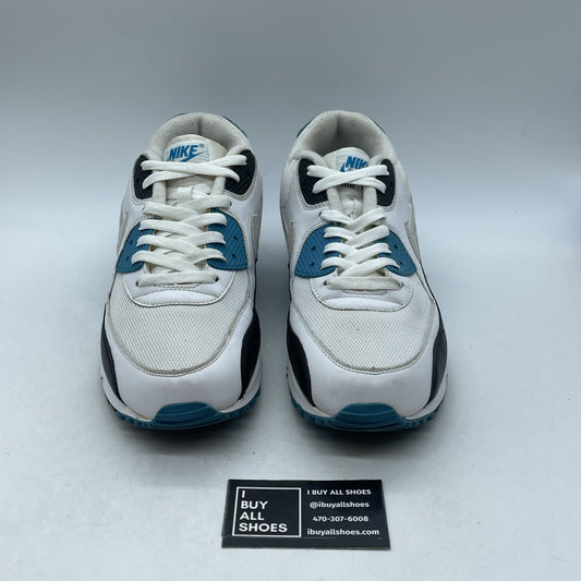 Size 13 - Nike Air Max 90 White Black Zen Grey (325018-108)
