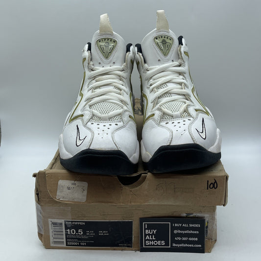 Size 10.5 - Nike Air Pippen White Black Leather (325001-101)
