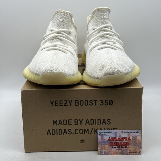 Size 12 - adidas Yeezy Boost 350 V2 Low Cream White / Triple White (CP9366)