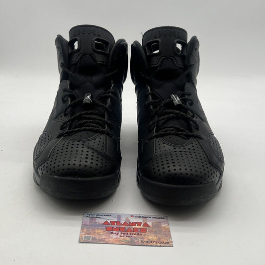 Size 11.5 - Air Jordan 6 Retro Black Cat 2016 (384664-020)
