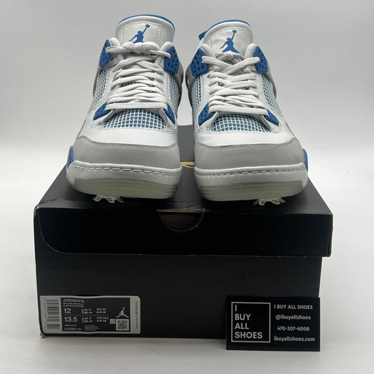 Size 12 - Air Jordan 4 Golf Military Blue (CU9981-101)