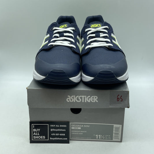 Size 11.5 - Asics Gel Saga Sou Midnight Blue White (1191A112)