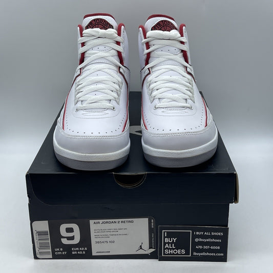 Size 9 - Air Jordan 2 Retro Chicago Home (385475-102)
