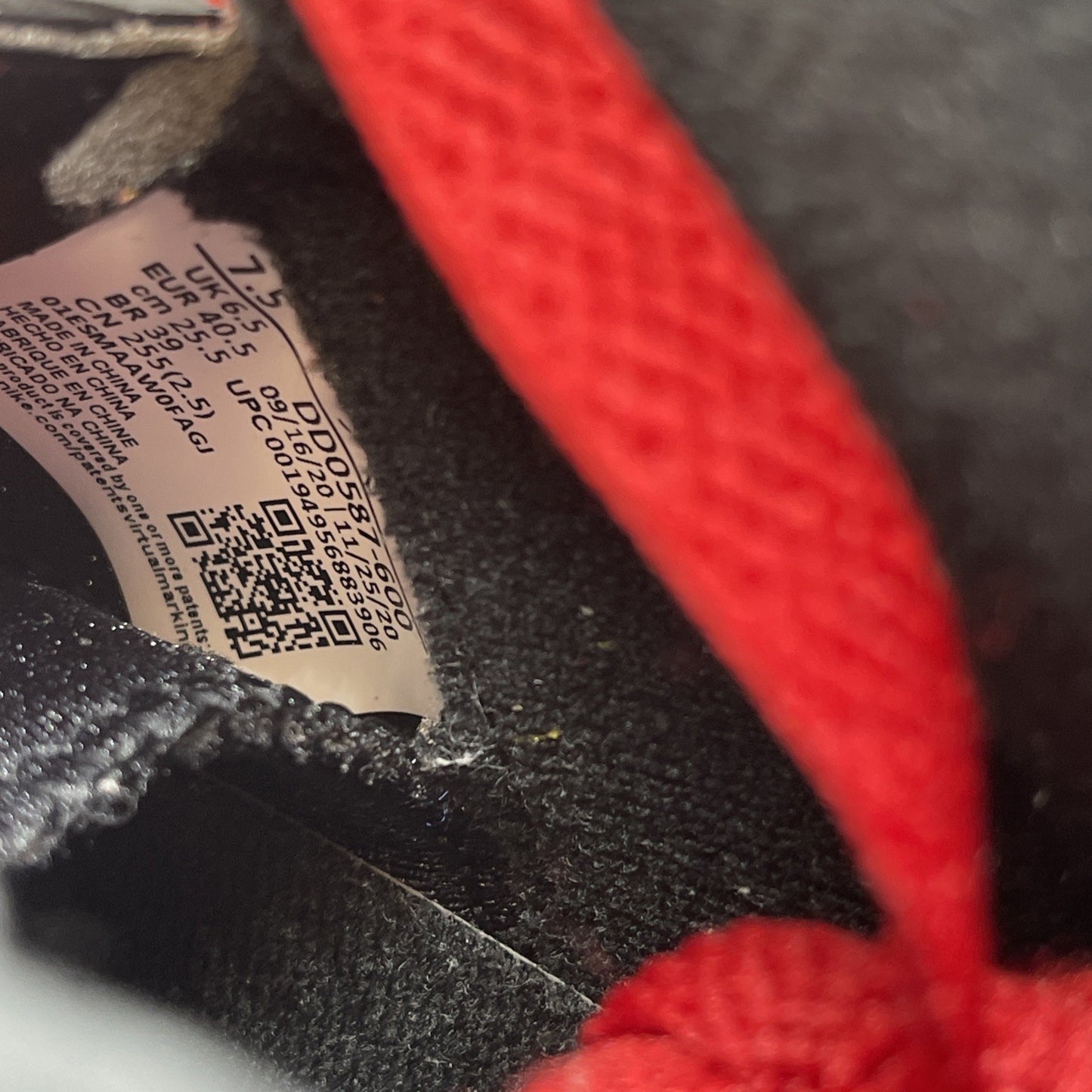 Size 7.5 - Jordan 5 Retro Mid Raging Bull Red Black Suede (DD0587-600)