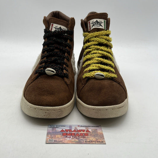 Size 12 - Converse x Barriers Pro Leather Brown Hi Top