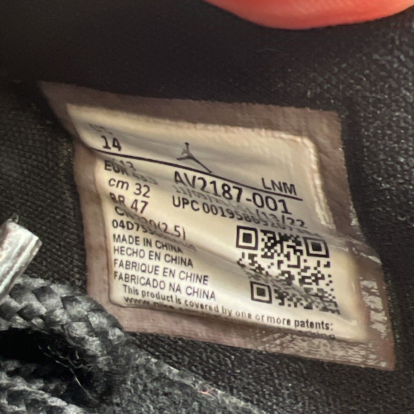 Size 14 - Jordan 11 Retro Low 72-10 Black White Red Leather (AV2187-001)