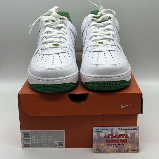 NIKE AIR FORCE 1 LOW SIZE 11 WEST INDIES WHITE CLASSIC GREEN DX1156 100 New