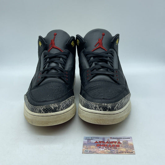 Size 14 - Air Jordan 3 Retro SE Animal Instinct 2.0 Black Green (CV3583-003)