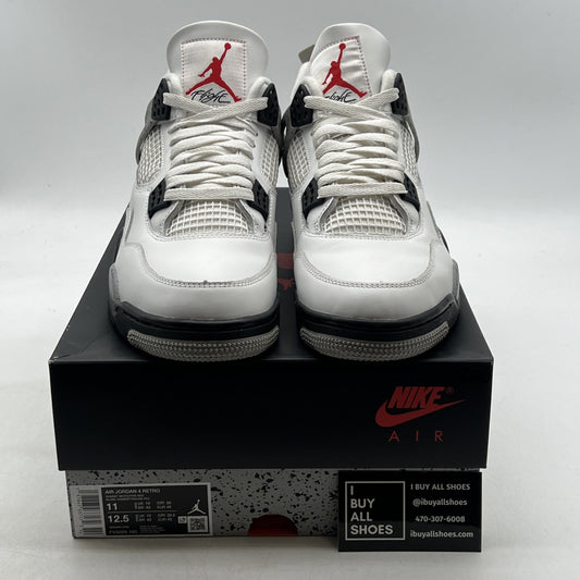 Size 11 - Air Jordan 4 Retro OG Mid White Cement (FV5029-100)