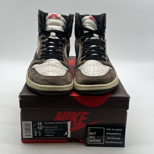 Size 12 - Air Jordan 1 Retro OG x Travis Scott High Mocha (CD4487-100)