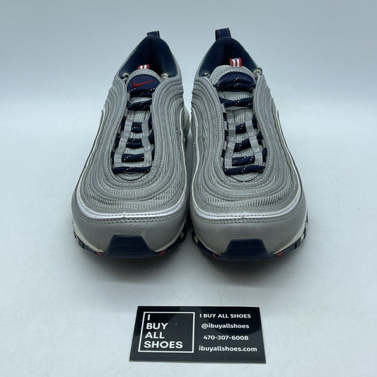Size 9 - Nike Air Max 97 OG SP Puerto Rico Grey Blue Suede Leather (DH2319-001)