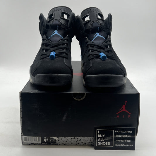 Size 9.5 - Air Jordan 6 Retro UNC (384664-006)