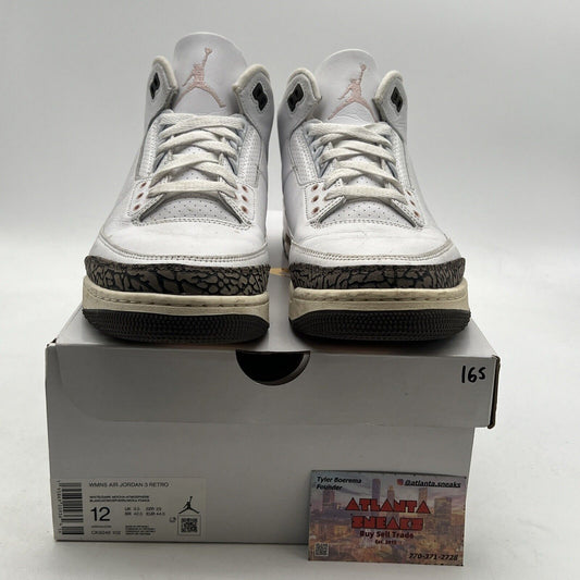 Size 12W - Air Jordan 3 Retro Neapolitan Mocha Pink White Brown (CK9246-102)