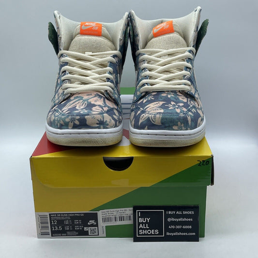 Size 12 - Nike Dunk SB High Maui Wowie Blue Pink Brown Suede (CZ2232-300)