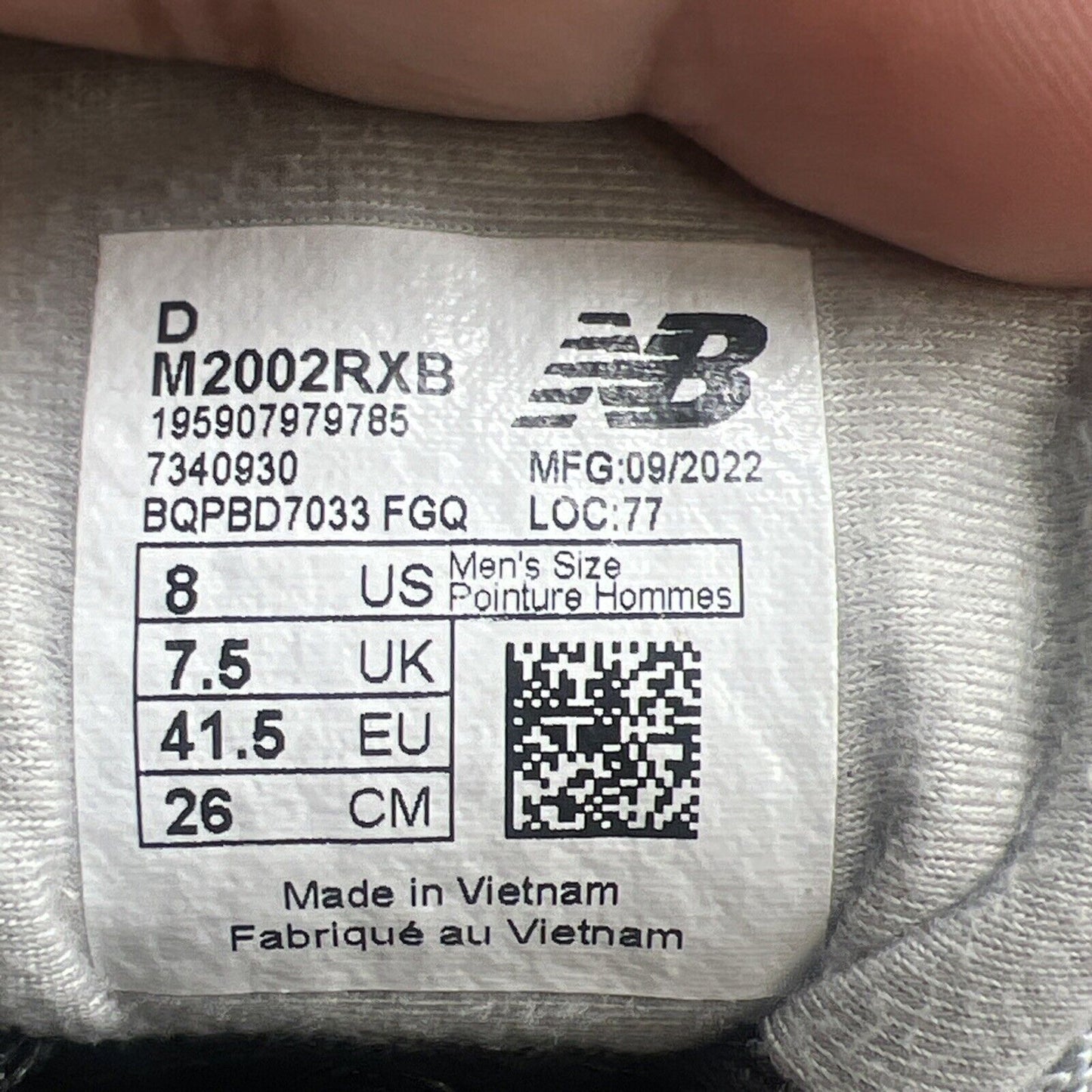 Size 8 - New Balance 2002R GORE-TEX Marblehead Moon Shadow (M2002RXB)