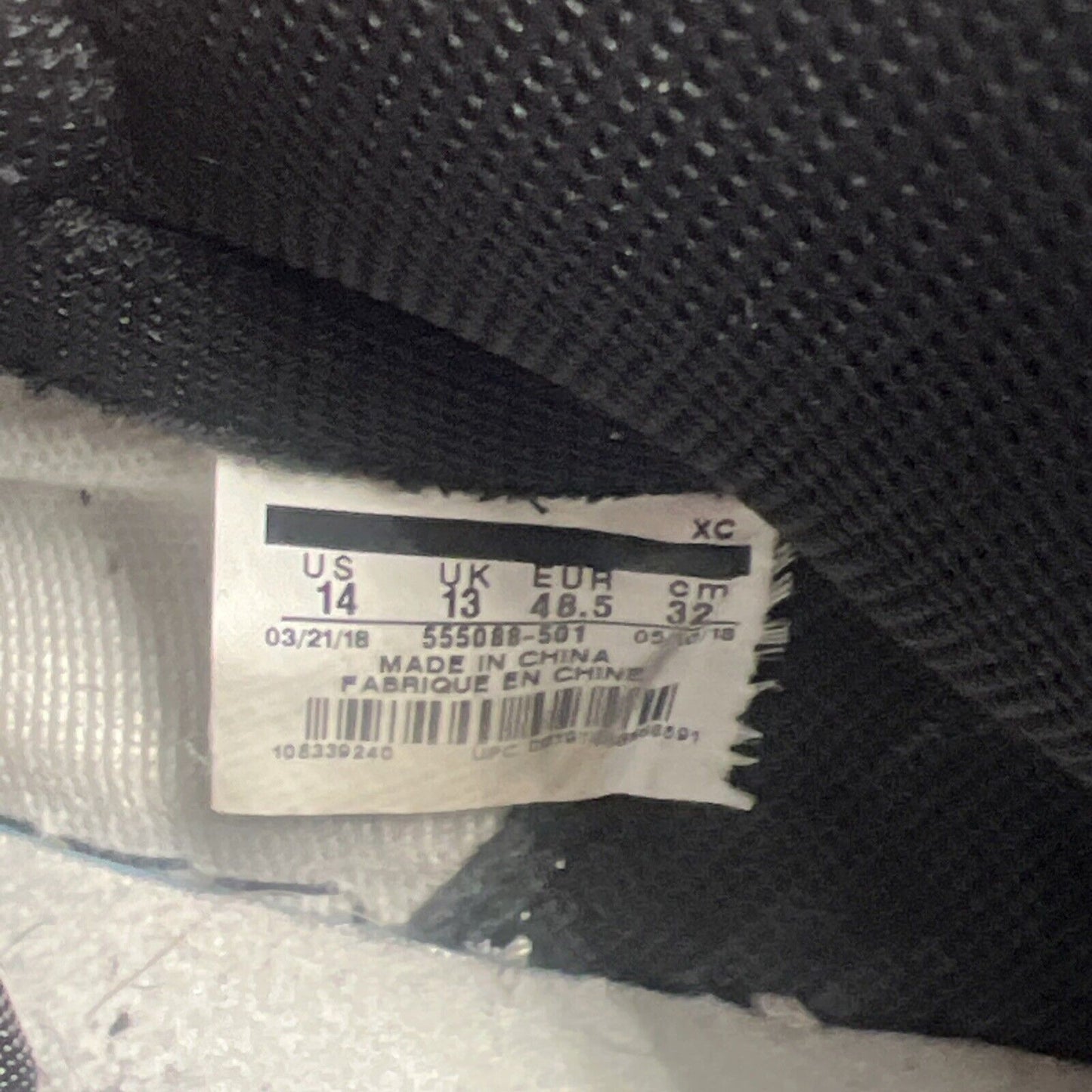 Size 14 - Air Jordan 1 Retro OG High Court Purple (555088-501)