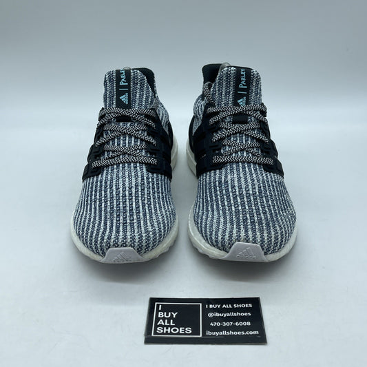 Size 8 - adidas Parley x UltraBoost 4.0 White Carbon Blue Suede (BC0248)