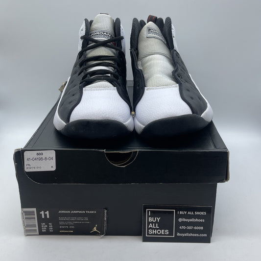 Size 11 - Jordan Jumpman Team 2 White Black Leather (819175-010)