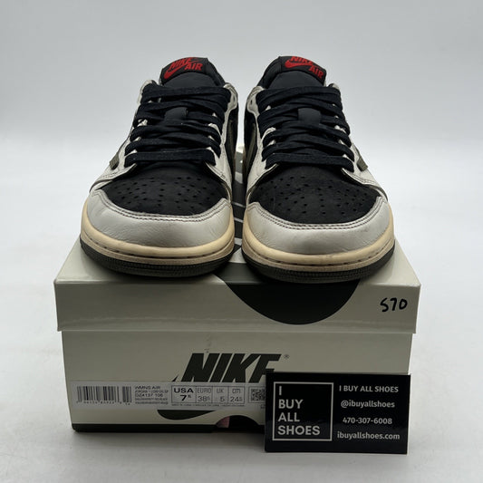 Size 7.5 - Air Jordan 1 Retro OG x Travis Scott Low Olive W (DZ4137-106)