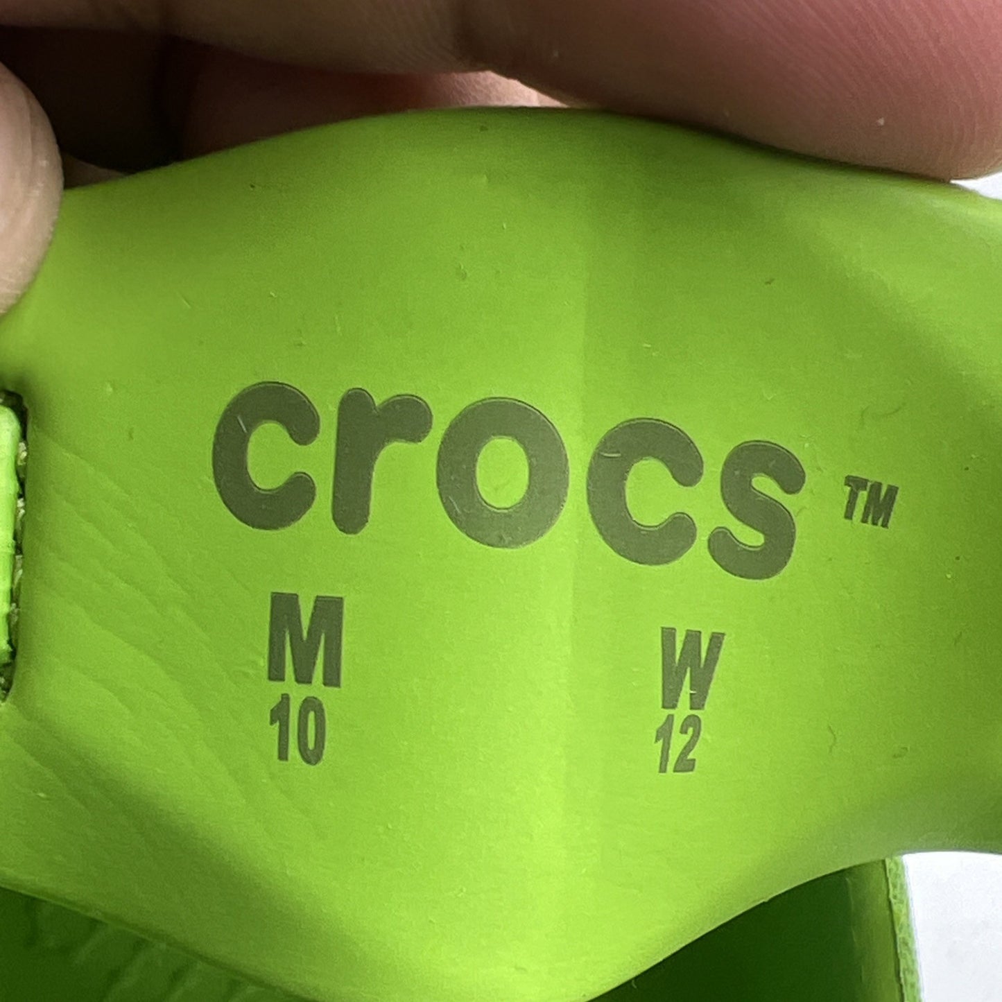 Size 10 - Salehe Bembury X Pollex Clog Crocs Crocodile