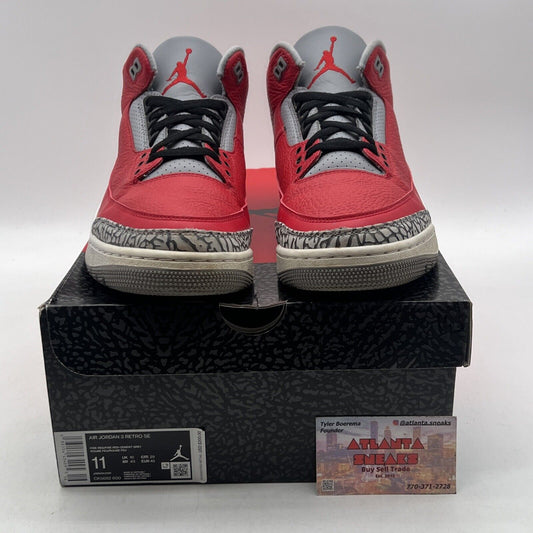 Size 11 - Jordan 3 Retro SE Mid Unite Black Grey Leather (CK5692-600)