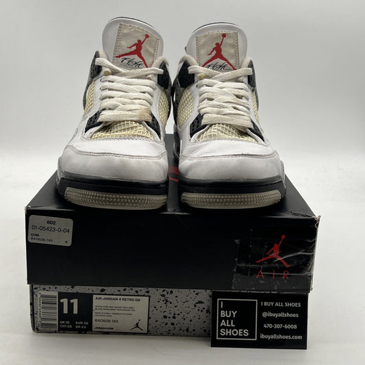 Size 11 - Air Jordan 4 Retro OG Mid White Cement (840606-192)
