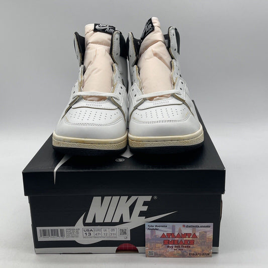 Size 13 - A Ma Maniére x Jordan Air Ship PE SP White Black Suede (DX4976-100)