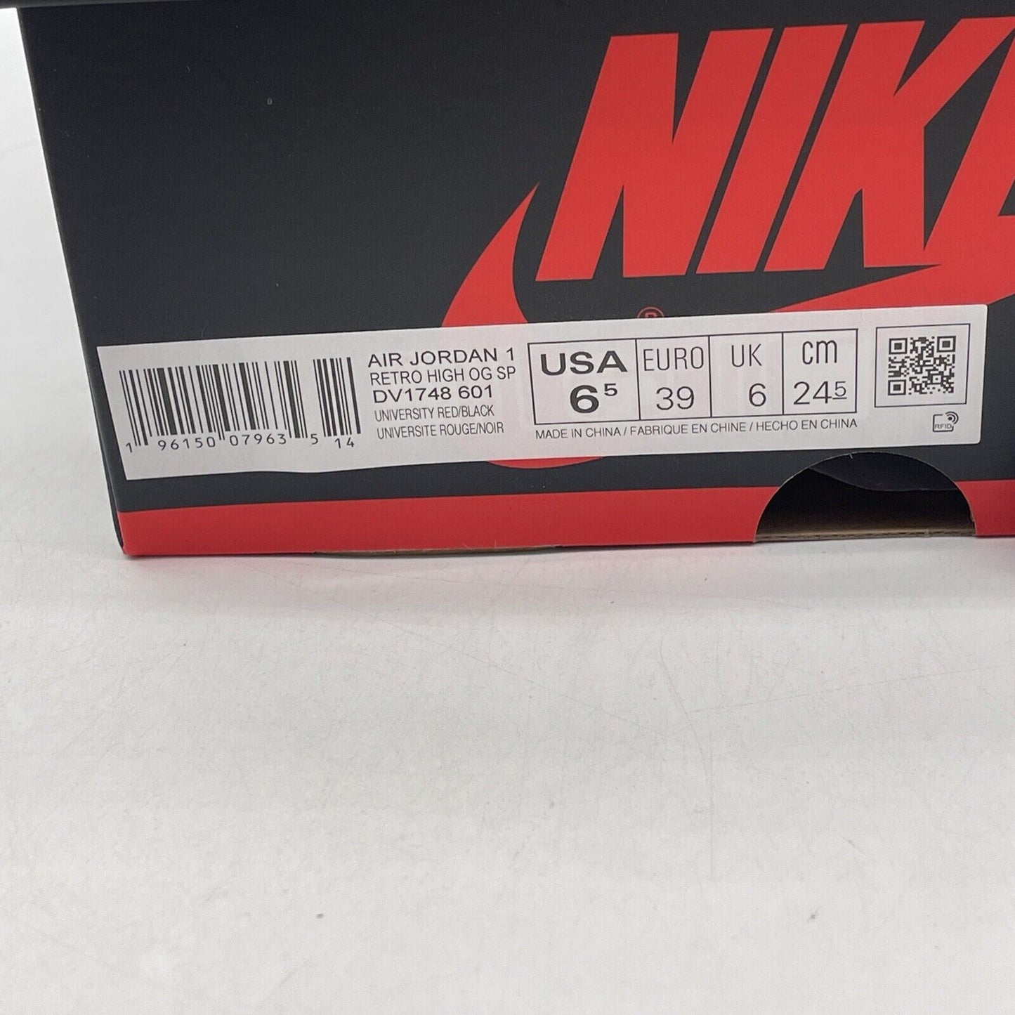 Size 6.5 - Jordan 1 Retro OG x Marvel High Next Chapter Suede (DV1748-601)
