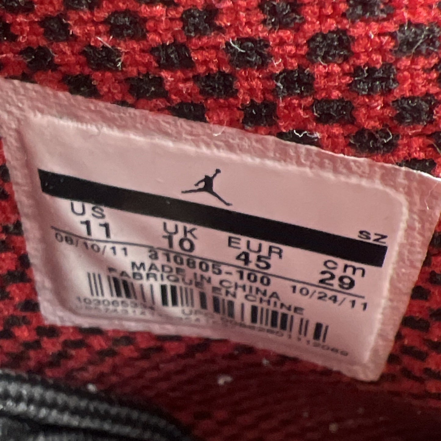 Size 11 - Air Jordan 10 Retro 2012 Chicago (310805-100)