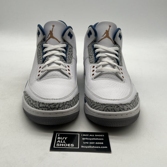 Size 11.5 - Air Jordan 3 Retro Mid Washington Wizards (CT8532-148)