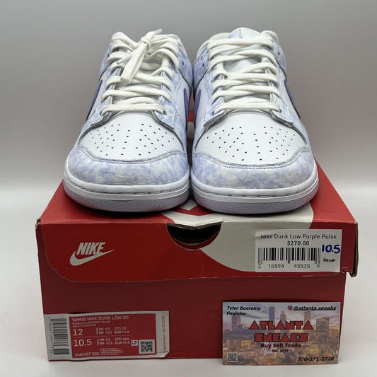 Size 12 - Nike Dunk Low OG Purple Pulse Purple White Brand New Og all