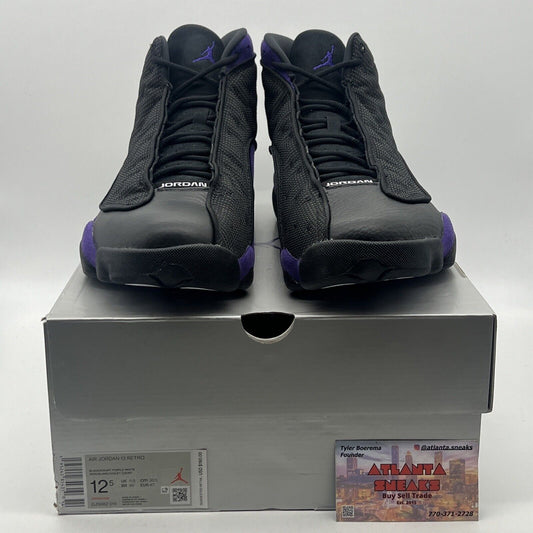 Size 12.5 - Jordan 13 Retro Court Purple Black Suede Leather (DJ5982-015)
