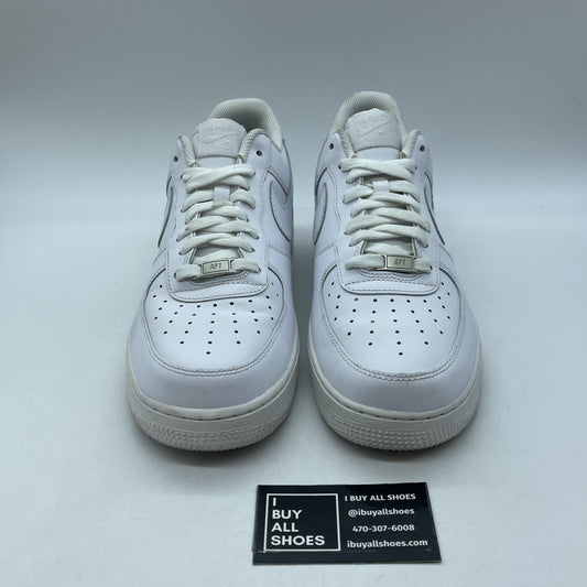 Size 11 - Nike Air Force 1 '07 Low Triple White Leather (CW2288-111)