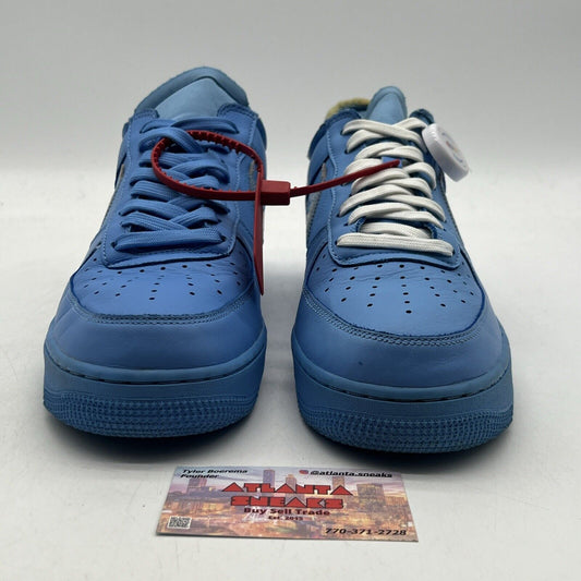 Size 10 - Nike Air Force 1 Low '07 x Off-White MCA White Silver (CI1173-400)