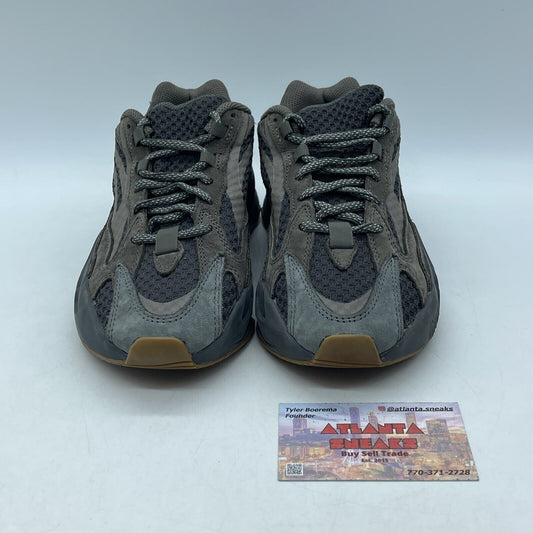 Size 4 - adidas Yeezy Boost 700 V2 Geode Brown Leather Black Suede (EG6860)