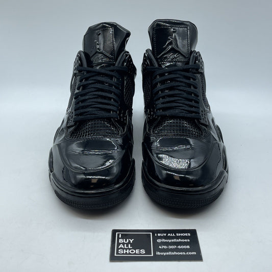 Size 11.5 - Air Jordan 4 Retro 11Lab4 - Black White Leather (719864-010)