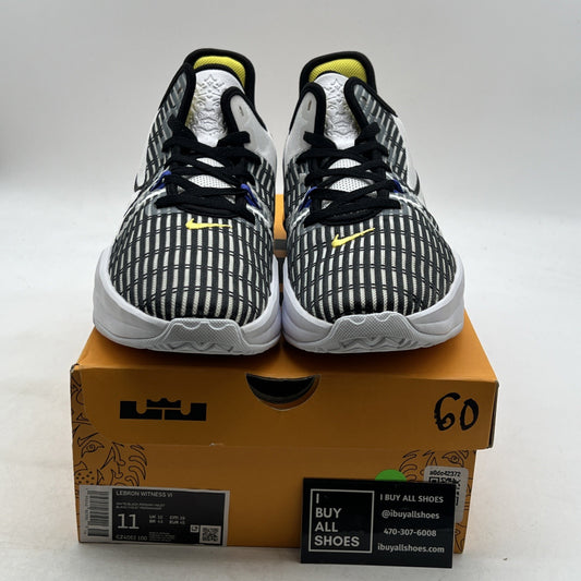 Size 11 - Nike LeBron Witness 6 White Persian Violet (CZ4052-100)