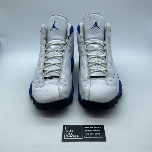 Size 12 - Air Jordan 13 Retro Hyper Royal Blue White Suede (414571-117)